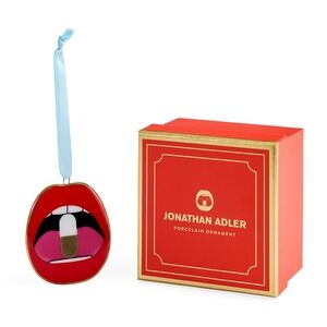 Jonathan Adler lips full dose Ornament New